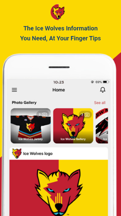 Emulate iPhone app New Mexico Ice Wolves using MyAndroid Emulate iPhone app New Mexico Ice Wolves using MyAndroid