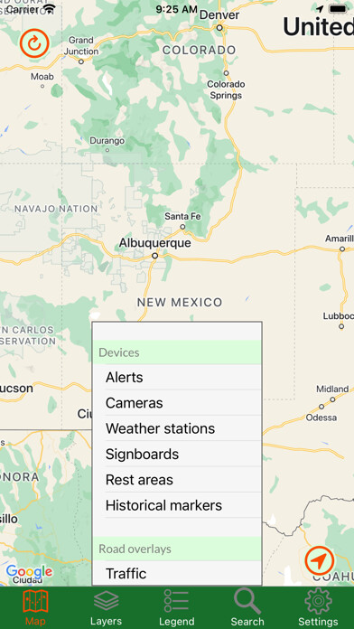 Emulate iPhone app New Mexico Traveler using MyAndroid Emulate iPhone app New Mexico Traveler using MyAndroid