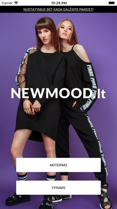 Emulate iPhone app NEWMOOD.lt using MyAndroid Emulate iPhone app NEWMOOD.lt using MyAndroid