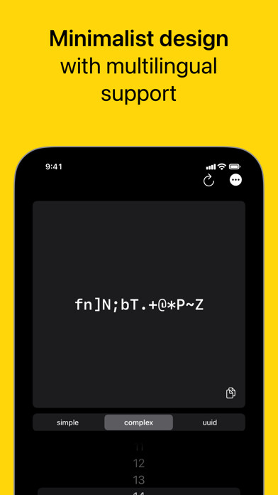 Emulate iPhone app New Password Generator using MyAndroid Emulate iPhone app New Password Generator using MyAndroid
