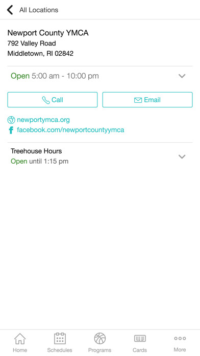Emulate iPhone app Newport County YMCA using MyAndroid Emulate iPhone app Newport County YMCA using MyAndroid