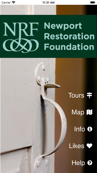 Emulate iPhone app Newport Restoration Foundation using MyAndroid Emulate iPhone app Newport Restoration Foundation using MyAndroid
