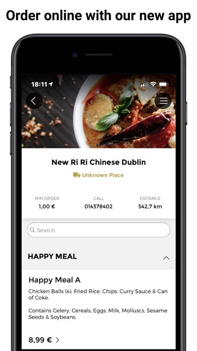 Emulate iPhone app New Ri Ri Chinese Dublin using MyAndroid Emulate iPhone app New Ri Ri Chinese Dublin using MyAndroid