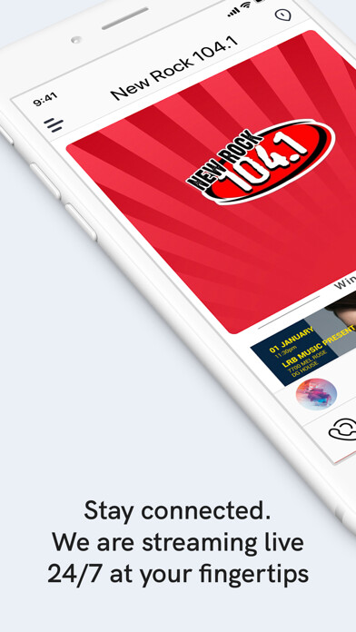 Emulate iPhone app New Rock 104.1 using MyAndroid Emulate iPhone app New Rock 104.1 using MyAndroid