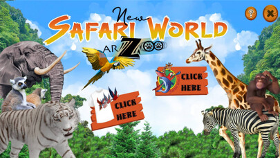 Emulate iPhone app New Safari World Ar Zoo using MyAndroid