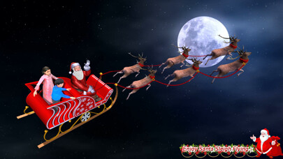 Emulate iPhone app New Santa Claus:Christmas Gift using MyAndroid