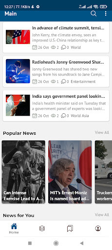 Run android online APK News Auto Posting from MyAndroid or emulate News Auto Posting using MyAndroid