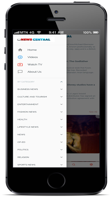 Emulate iPhone app News Central TV Africa using MyAndroid Emulate iPhone app News Central TV Africa using MyAndroid