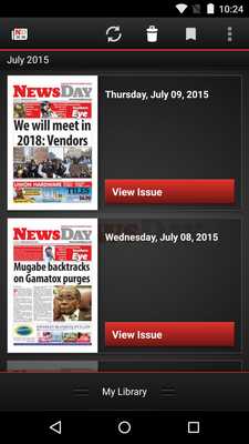 Emulate Android APK NewsDay Newspaper Zimbabwe Emulate Android APK NewsDay Newspaper Zimbabwe