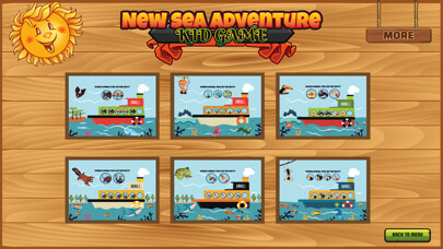 Emulate iPhone app New Sea Adventure For Kids using MyAndroid