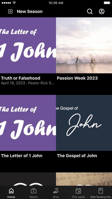 Emulate iPhone app New Season Community Church using MyAndroid Emulate iPhone app New Season Community Church using MyAndroid