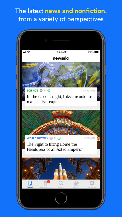 Emulate iPhone app Newsela Student using MyAndroid Emulate iPhone app Newsela Student using MyAndroid