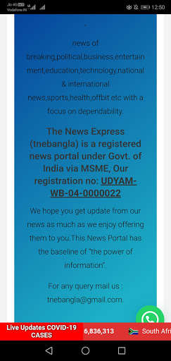 Run android online APK NewsExpress from MyAndroid or emulate NewsExpress using MyAndroid