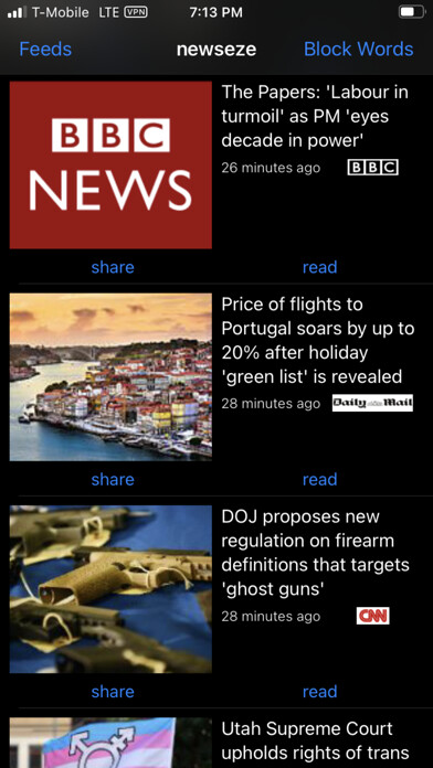 Emulate iPhone app newseZe using MyAndroid Emulate iPhone app newseZe using MyAndroid