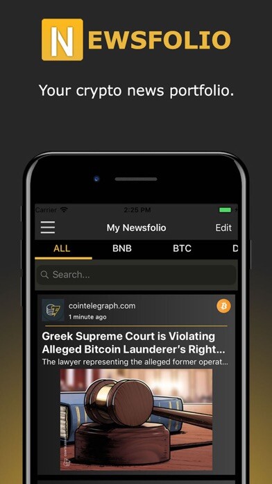 Emulate iPhone app Newsfolio - Crypto News using MyAndroid Emulate iPhone app Newsfolio - Crypto News using MyAndroid