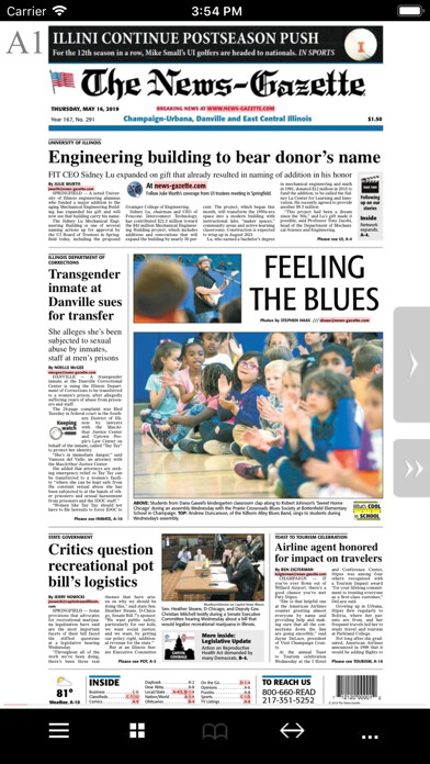 Emulate iPhone app News-Gazette eEdition using MyAndroid Emulate iPhone app News-Gazette eEdition using MyAndroid