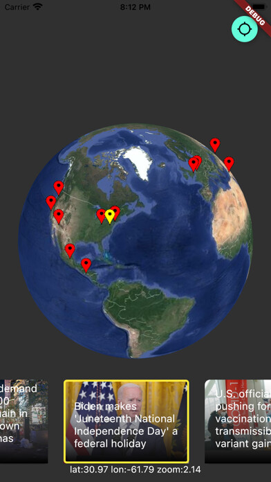 Emulate iPhone app News Globe using MyAndroid Emulate iPhone app News Globe using MyAndroid