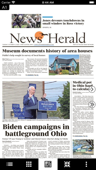 Emulate iPhone app News Herald Print Edition using MyAndroid Emulate iPhone app News Herald Print Edition using MyAndroid
