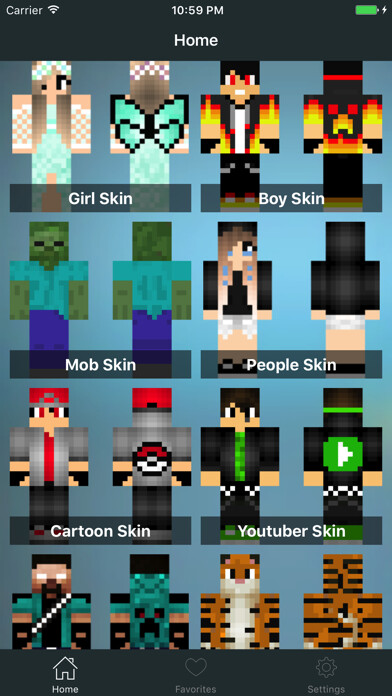 Emulate iPhone app New Skins for Minecraft PE and PC using MyAndroid Emulate iPhone app New Skins for Minecraft PE and PC using MyAndroid