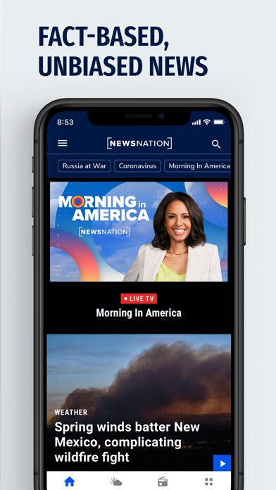 Run android online APK NewsNation: Unbiased News from MyAndroid or emulate NewsNation: Unbiased News using MyAndroid