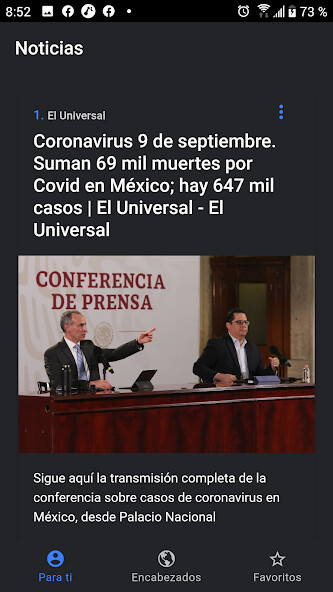 Run android online APK News Paper from MyAndroid or emulate News Paper using MyAndroid