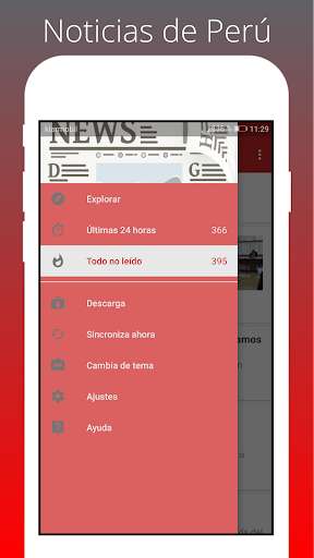 Emulate Android APK News Peru All Newspaper