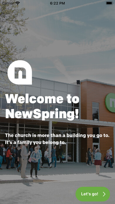Emulate iPhone app NewSpring Church using MyAndroid