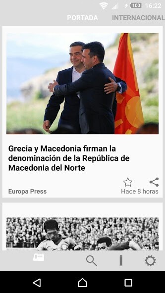 Run android online APK NewsReader from MyAndroid or emulate NewsReader using MyAndroid