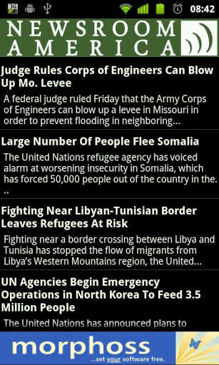 Emulate Android APK NewsroomAmerica.com