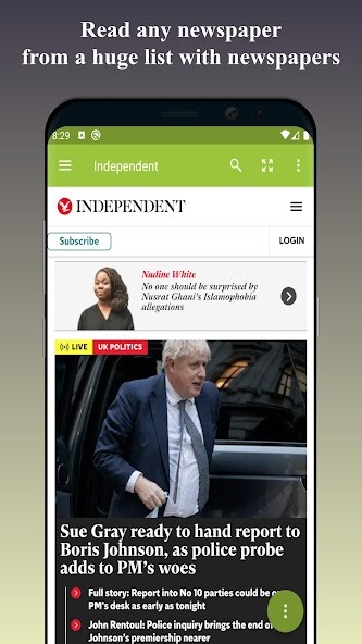 Run android online APK NewssQ - all newspapers from MyAndroid or emulate NewssQ - all newspapers using MyAndroid