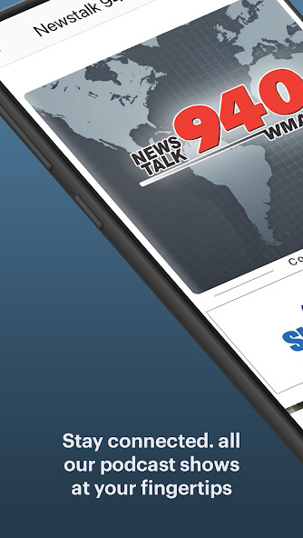 Emulate iPhone app Newstalk 940 WMAC using MyAndroid