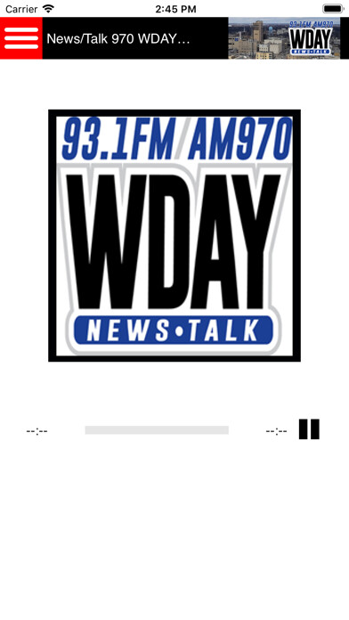 Emulate iPhone app News/Talk 970 WDAY / 93.1 FM using MyAndroid Emulate iPhone app News/Talk 970 WDAY / 93.1 FM using MyAndroid