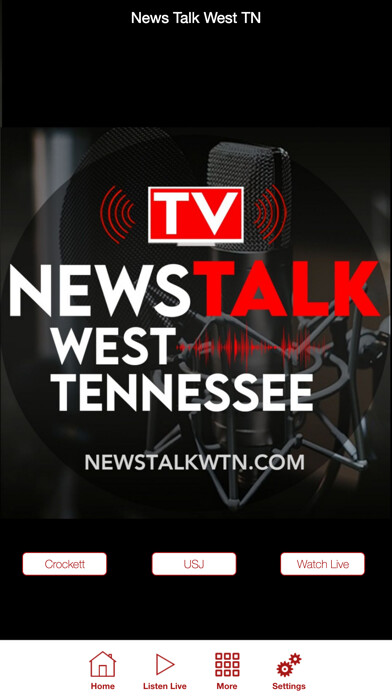 Emulate iPhone app News Talk West TN using MyAndroid