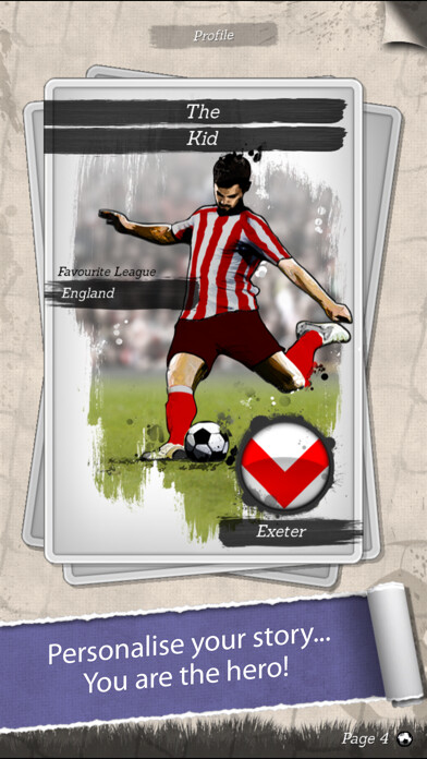 Emulate iPhone app New Star Soccer G-Story using MyAndroid