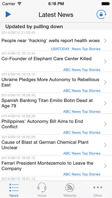 Emulate iPhone app News to hear Lite using MyAndroid Emulate iPhone app News to hear Lite using MyAndroid