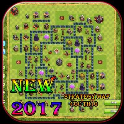 Emulate Android APK New Strategy Map COC Th10