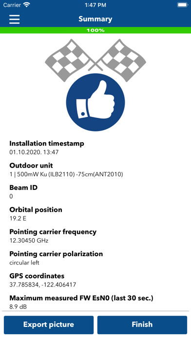 Emulate iPhone app Newtec Dialog Point&Play® using MyAndroid