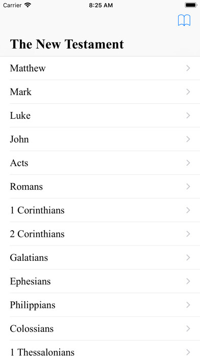 Emulate iPhone app New Testament Reader (KJV) using MyAndroid Emulate iPhone app New Testament Reader (KJV) using MyAndroid