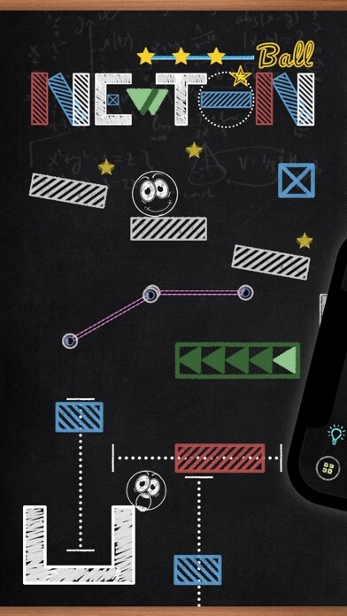 Emulate iPhone app Newton Ball - Physics Puzzles using MyAndroid Emulate iPhone app Newton Ball - Physics Puzzles using MyAndroid