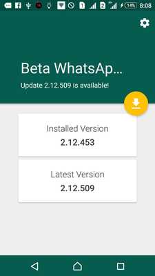 Emulate Android APK New Update for WhatsApp