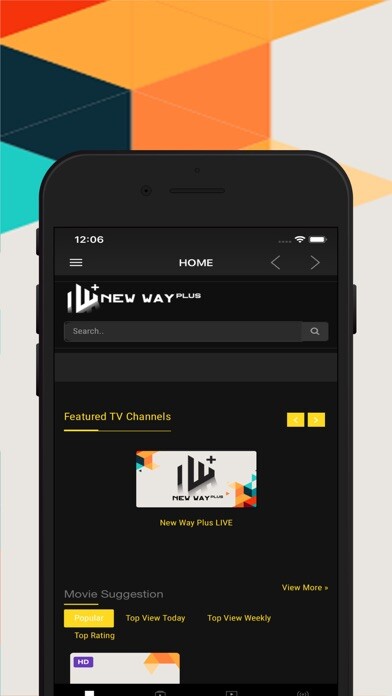 Emulate iPhone app New Way Plus using MyAndroid
