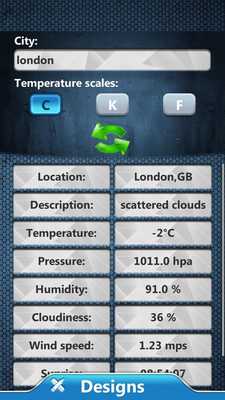 Emulate Android APK New Weather Clock Widget