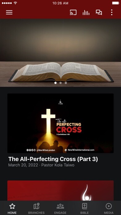 Emulate iPhone app New Wine Church using MyAndroid Emulate iPhone app New Wine Church using MyAndroid