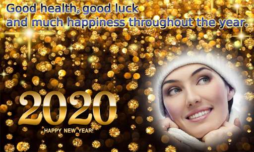 Run android online APK New year card photo frame 2022 from MyAndroid or emulate New year card photo frame 2022 using MyAndroid