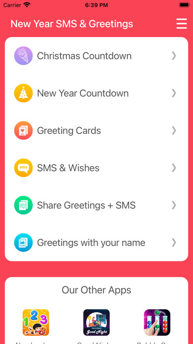 Emulate iPhone app New Year Images & Wishes using MyAndroid Emulate iPhone app New Year Images & Wishes using MyAndroid
