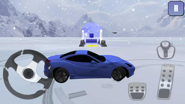 Emulate Android APK New year snow park
