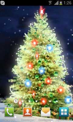 Emulate Android APK New Years Tree Live Wallpaper