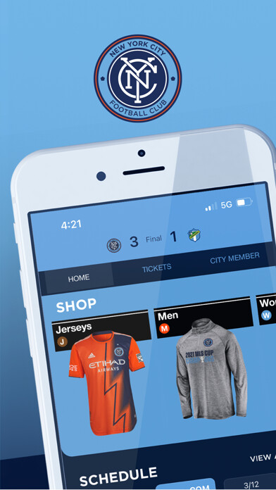 Emulate iPhone app New York City FC using MyAndroid Emulate iPhone app New York City FC using MyAndroid