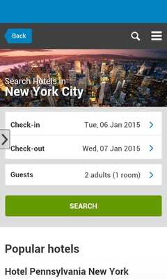Emulate Android APK New York City Hotel Finder Emulate Android APK New York City Hotel Finder