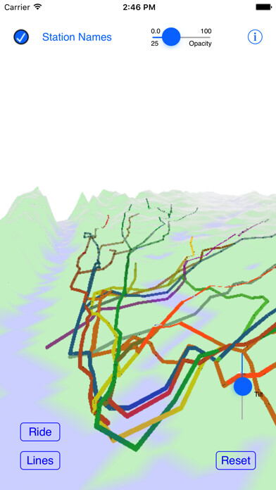 Emulate iPhone app New York City Subway 3D Map using MyAndroid Emulate iPhone app New York City Subway 3D Map using MyAndroid